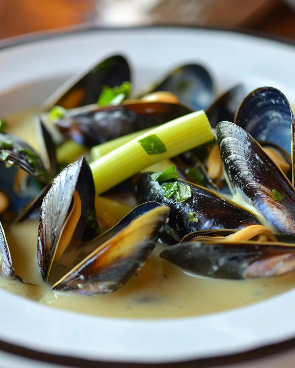 Muschelfrikassee mit Lauch: A Cozy, Creamy Delight to Savor