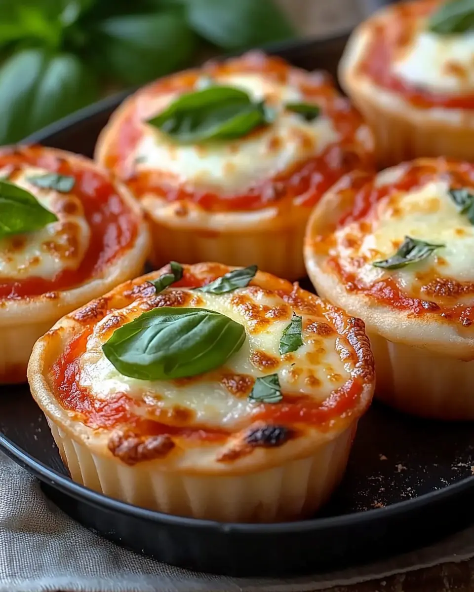 Mini-Pizzen aus der Cupcake-Form: Easy, Irresistibly Fun Bites